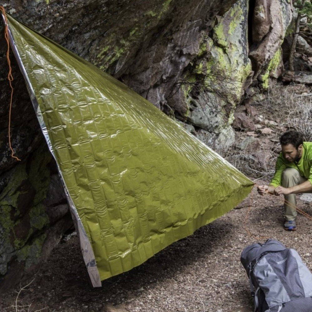 Survive Outdoors Longer Heavy Duty Emergency Blanket, 5 x 8 ft