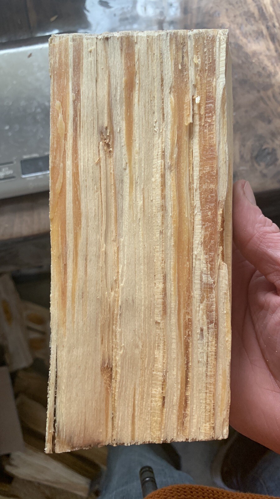 Pure Hot Long Lasting Fatwood Log 1lb 4.4oz Sticky All Natural Safe Easy