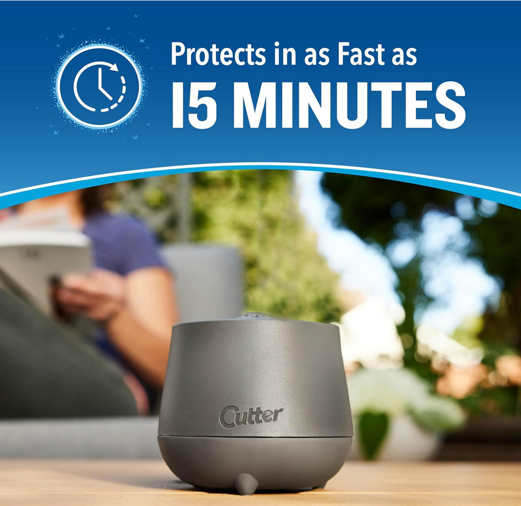 NEW ⭐️ Cutter Eclipse – Zone Mosquito Repellent Device – Rechargeable Diffuser