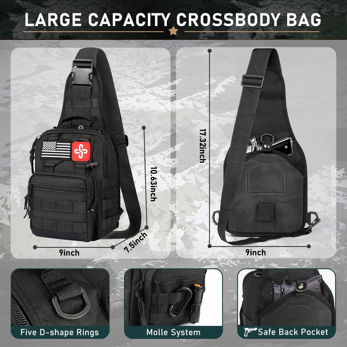 Survival Kit, 262Pcs Survival Gear and Supplies with First Aid Kit Pouch and …
