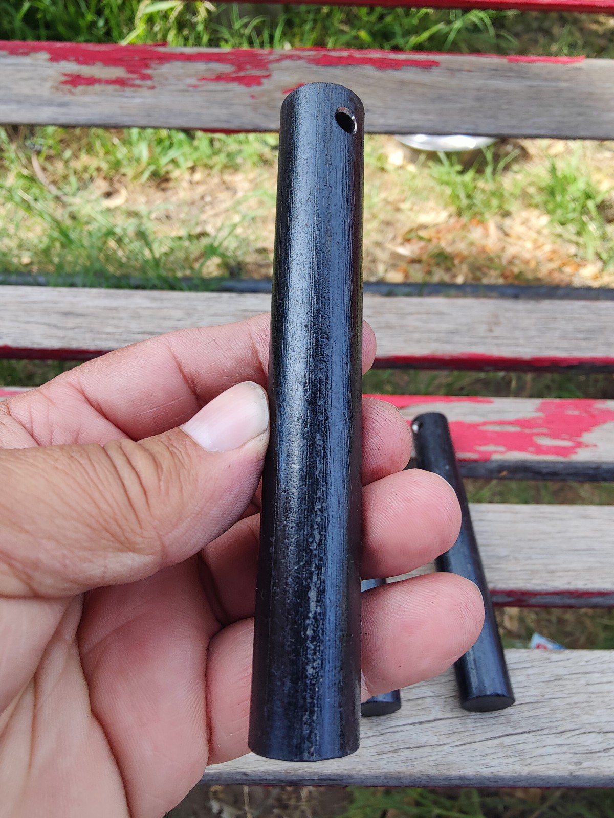 One (1) Ferrocerium Rod 3/4″ X 5″ with defects Mischmetal ferro rod metalmatch