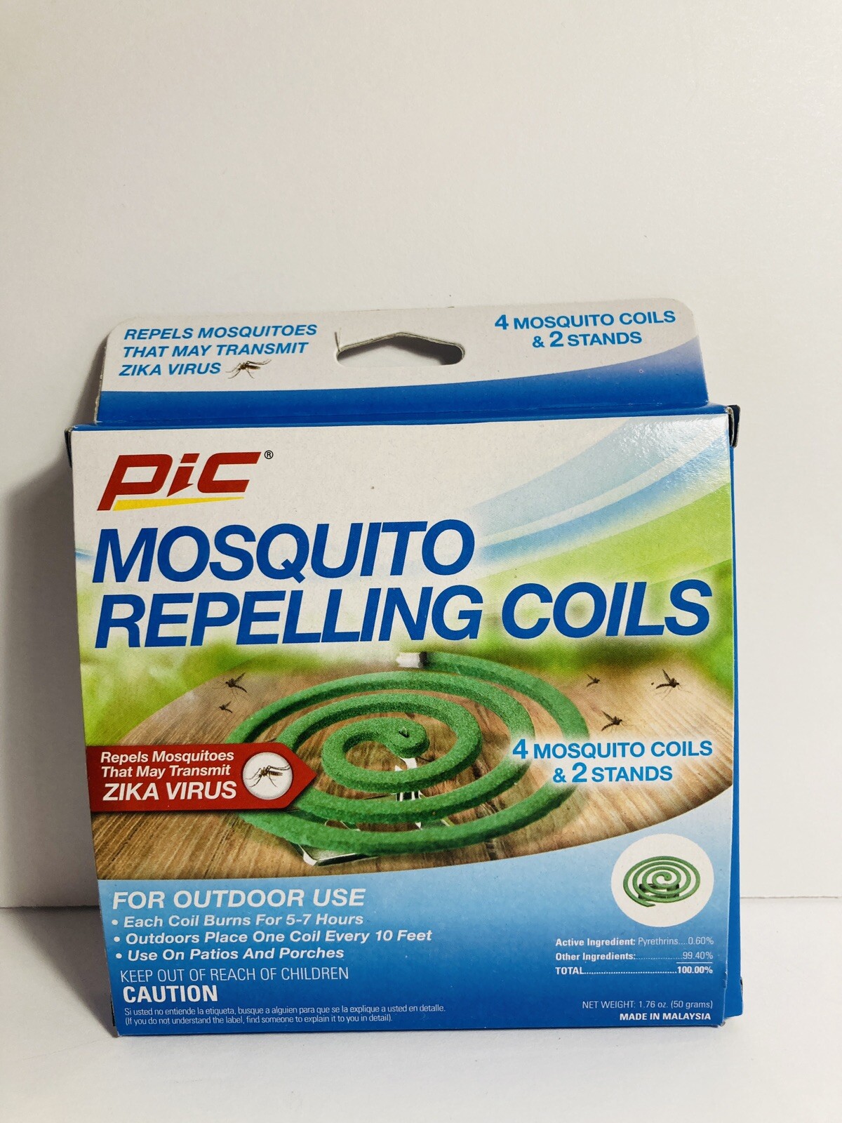 PIC Citronella Mosquito Repelling Coils NEW