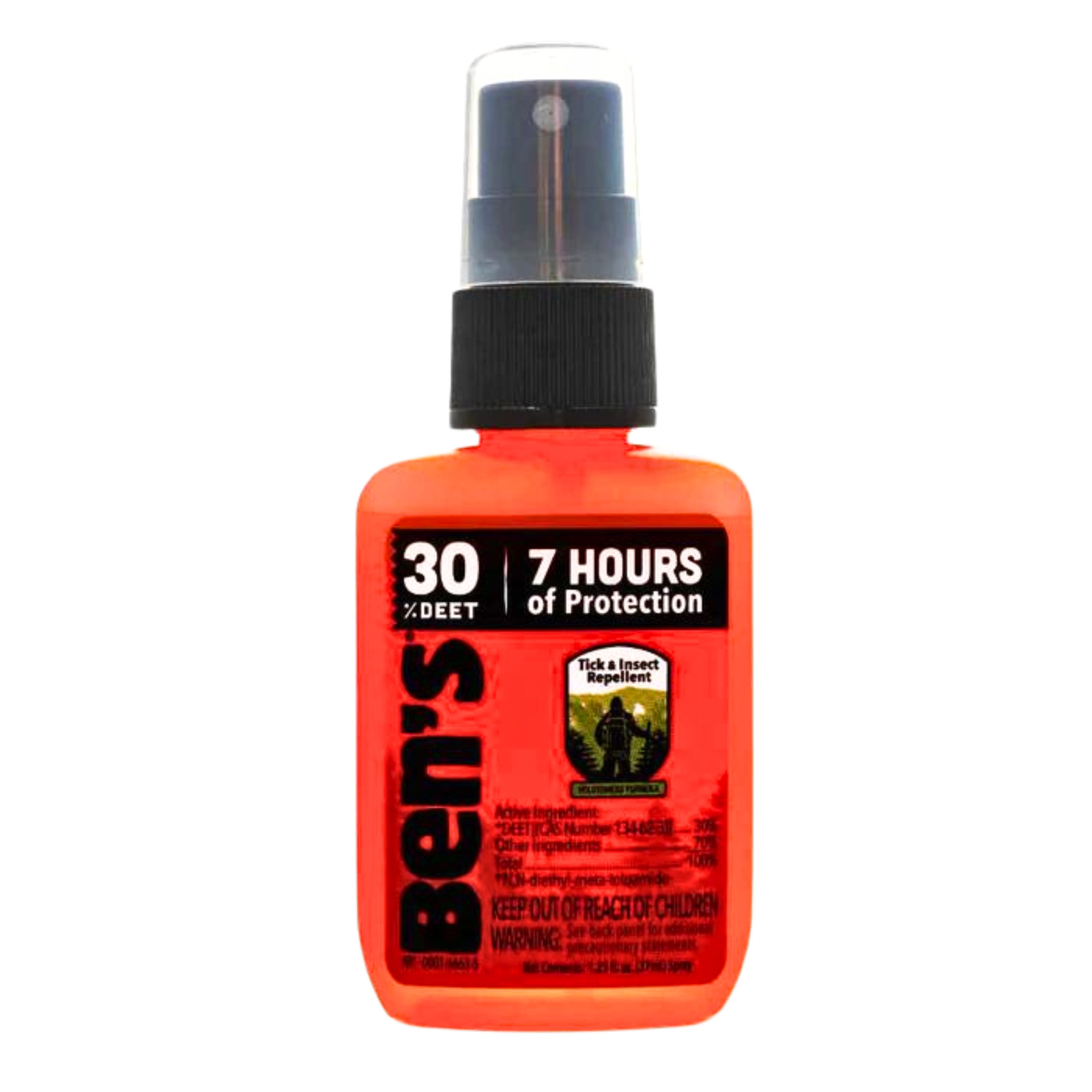Ben’s Tick & Insect Repellent Wilderness Formula: 1.25 oz.
