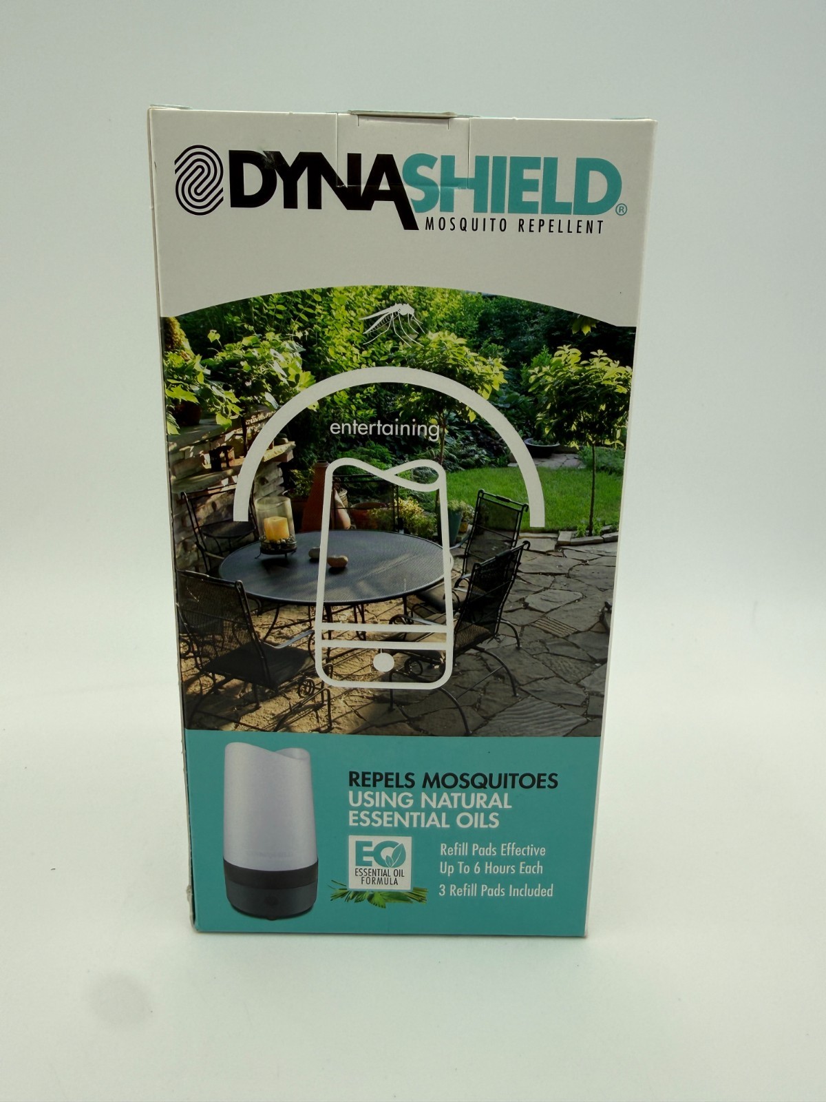 Dynatrap DynaShield Mosquito Repellent – Outdoor Bug Protection –Natural Essence