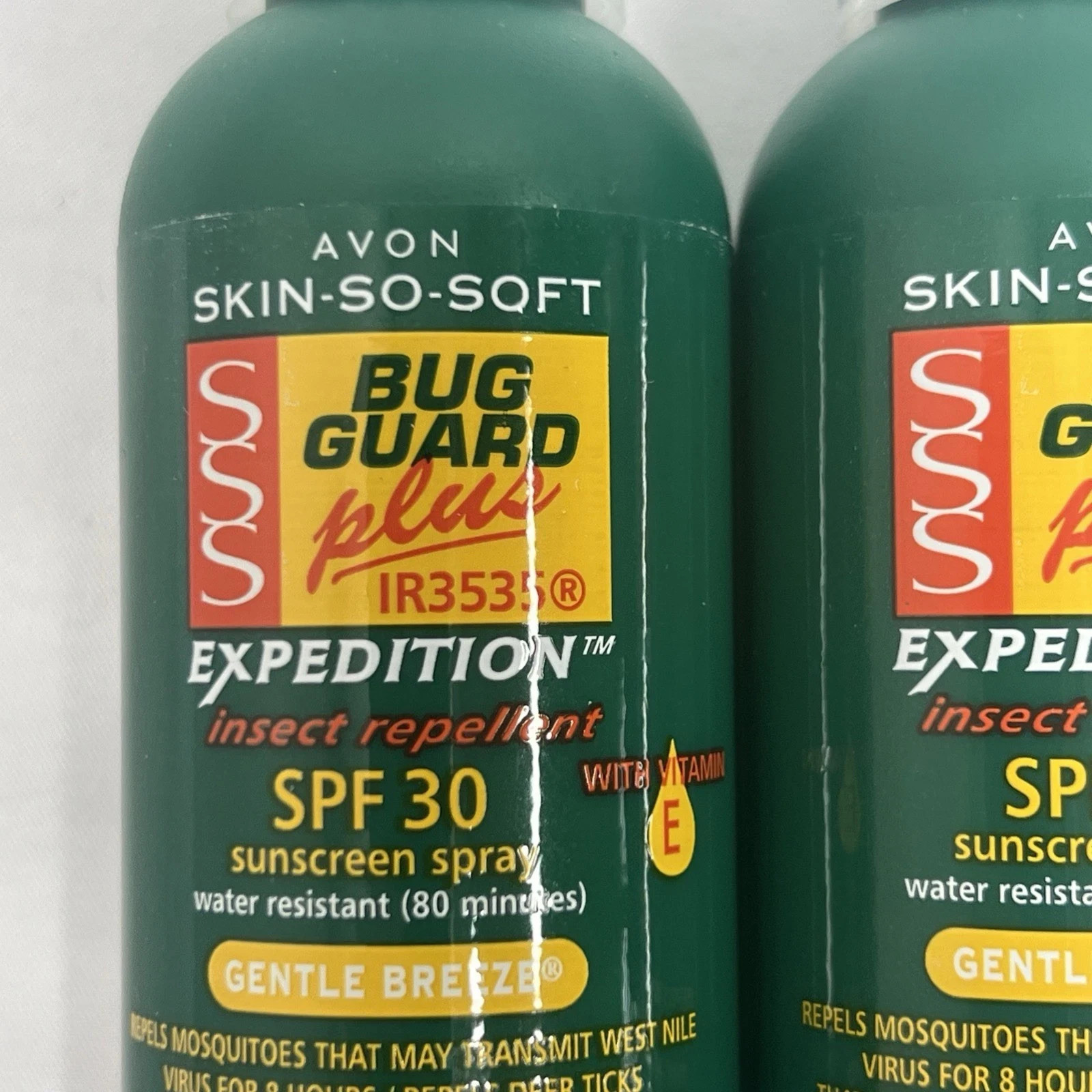 2 Pack – Avon Skin So Soft Bug Guard Expedition Insect Repel SPF 30 8oz Each