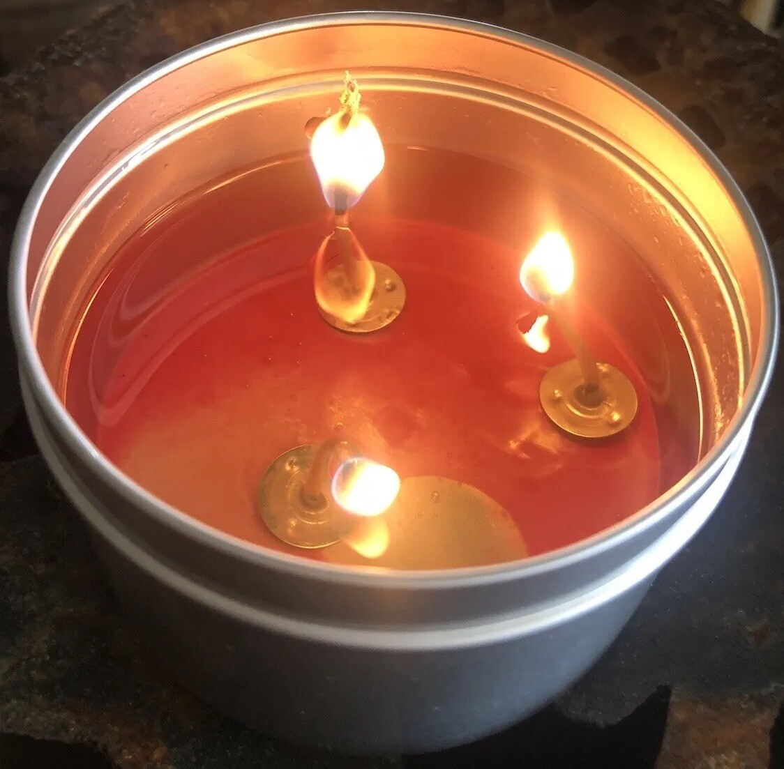 Emergency Candle – 3 Wick 100% Soy Wax Extra Bright For Blackouts Long Burn