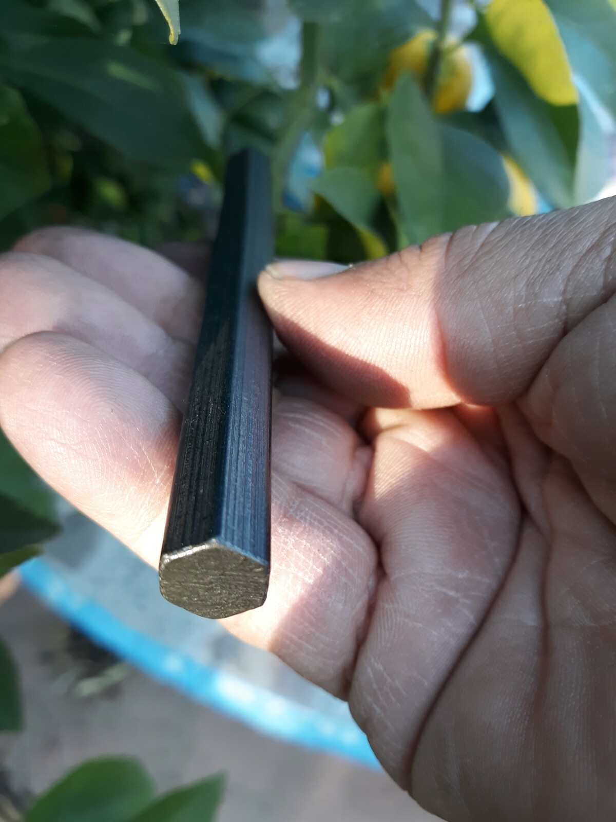 5″ x 1/2″ Hexagon Mischmetal Ferrocerium firesteel ferro rod “Chin-6-Gon.”