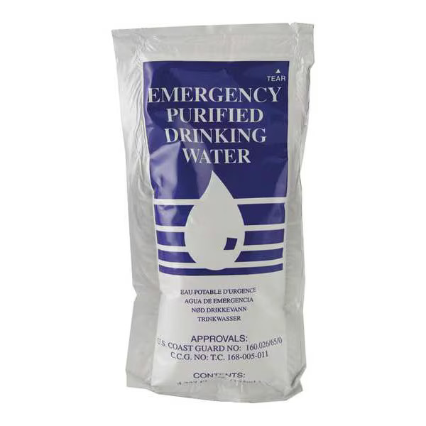 Sos Food Lab Emergency Drinking Water,125mL 78804 Sos Food Lab 78804 4 fl oz