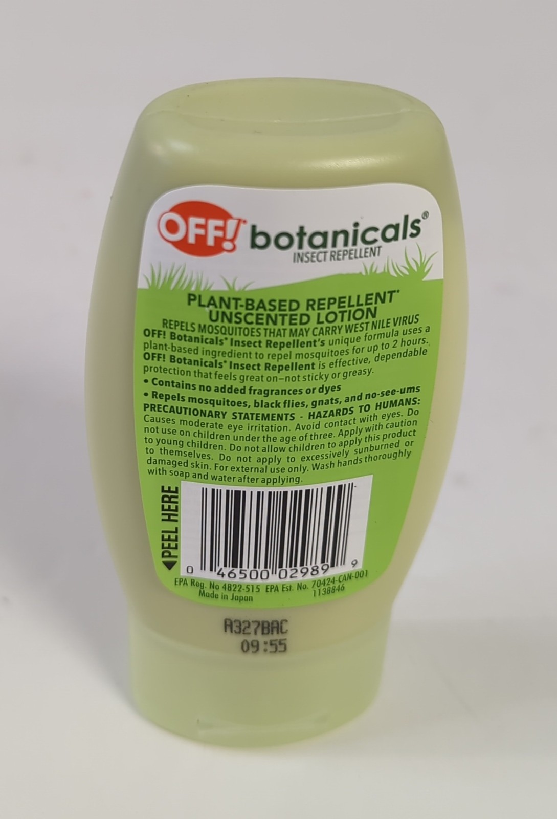 SC Johnson Brand – Off! Botanicals Plant Based Insect Repellent 4 Fl Oz