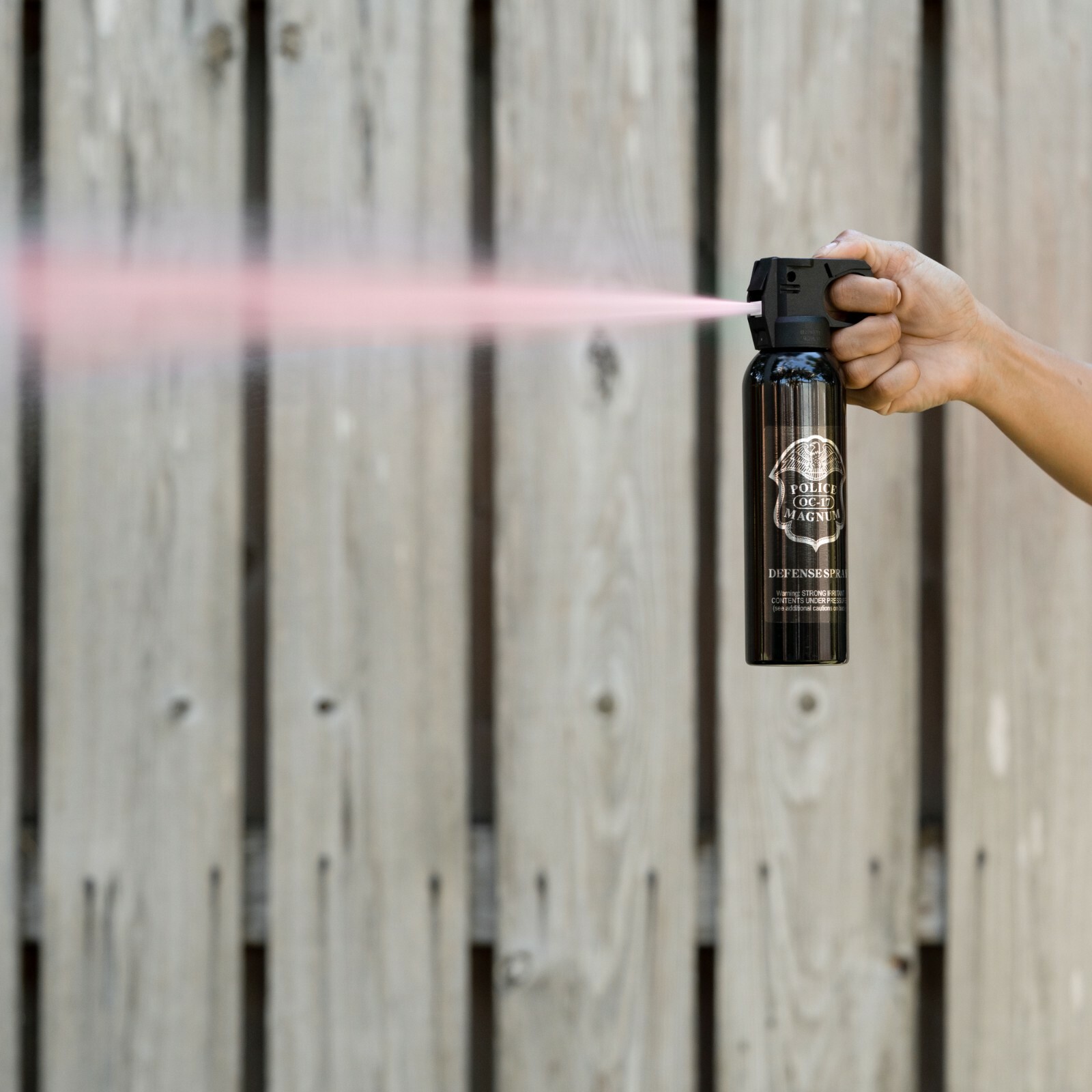 Police Magnum pepper spray 7 oz Fire Master Fogger Defense Security Protection