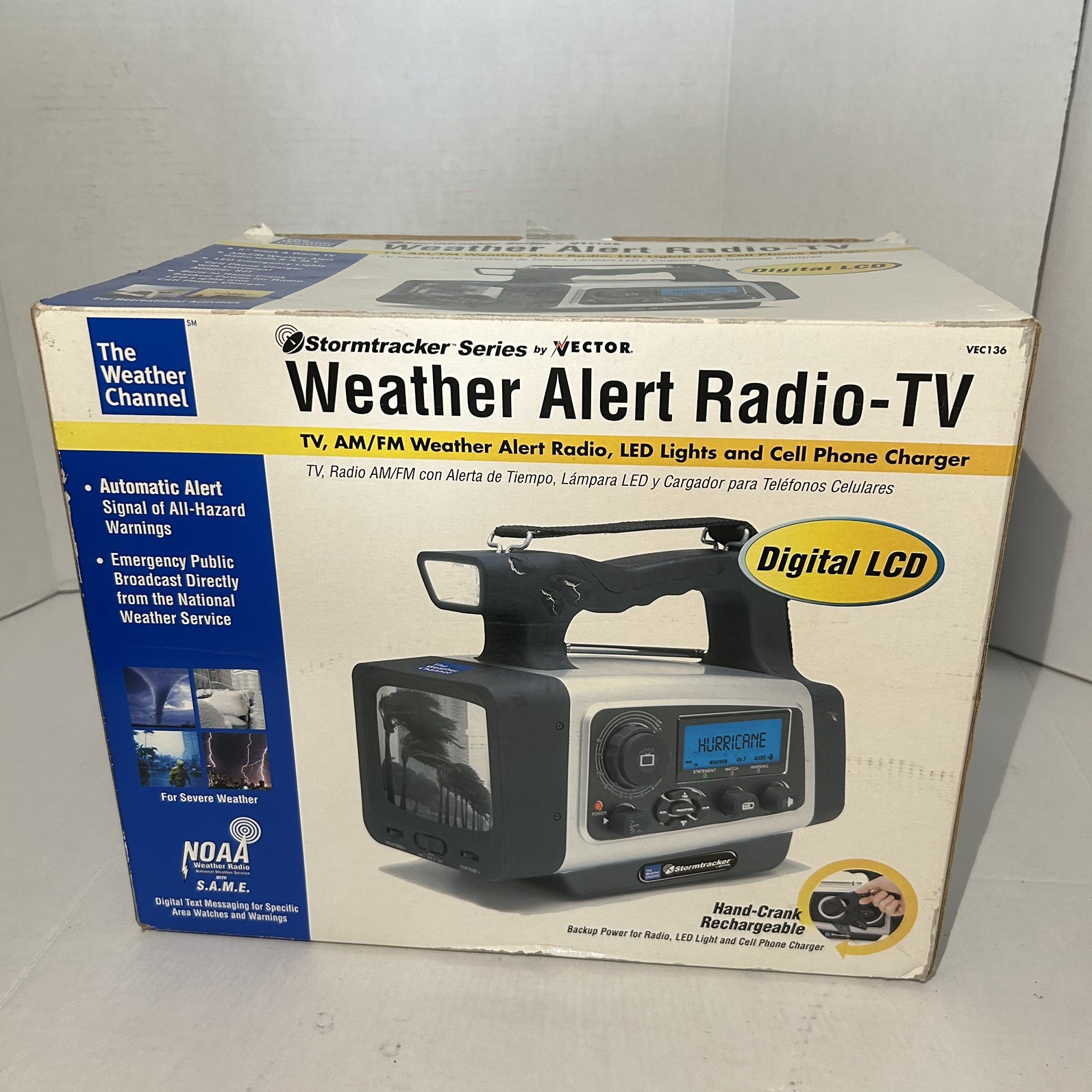 Vector Stormtracker Series Weather Alert Radio-TV