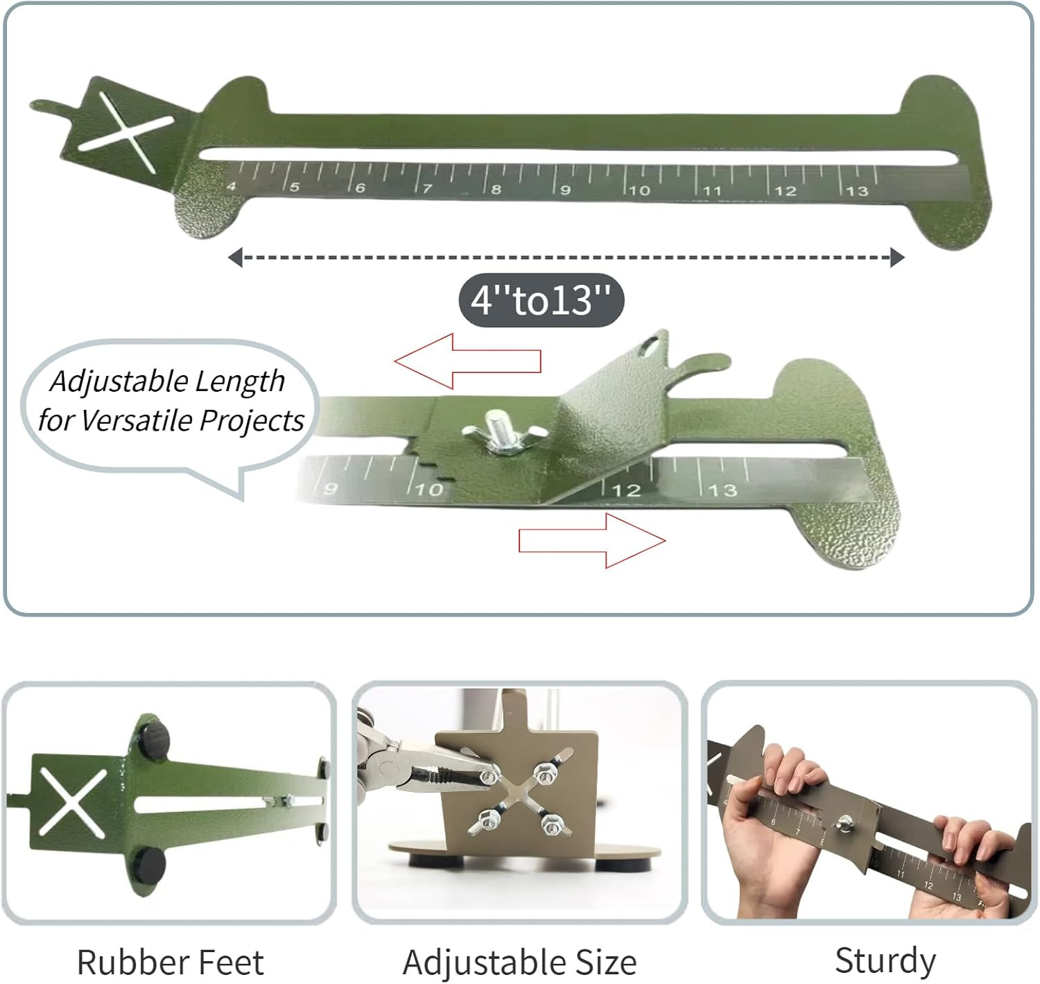 Paracord Jig Tools Bracelet Making Kit Accessories Adjustable Paracord Jig Kit w
