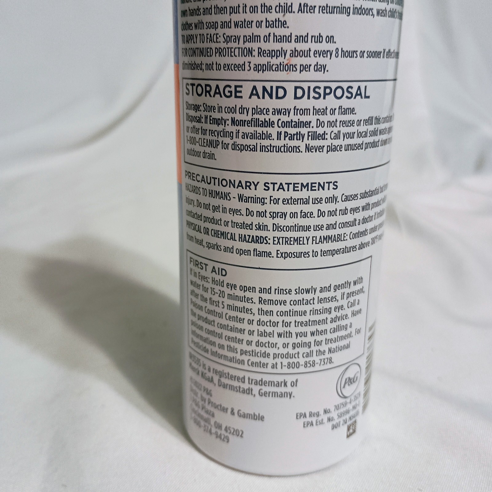 Zevo On-Body Mosquito + Tick Repellent Odorless Spray 6 Oz-8hr Protection, New