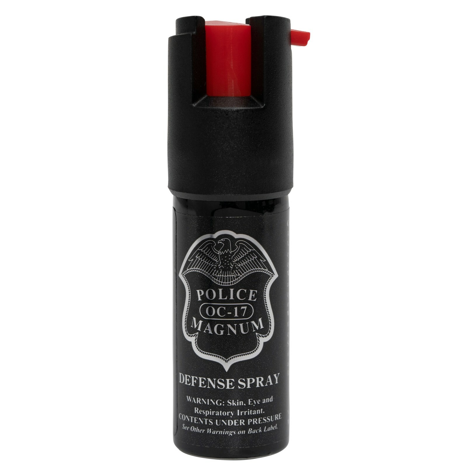 4 Police Magnum pepper spray .50oz unit safety lock personal defense protection