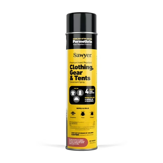 Sawyer Products Premium Permethrin Insect Repellent Aerosol Spray 18-Oz