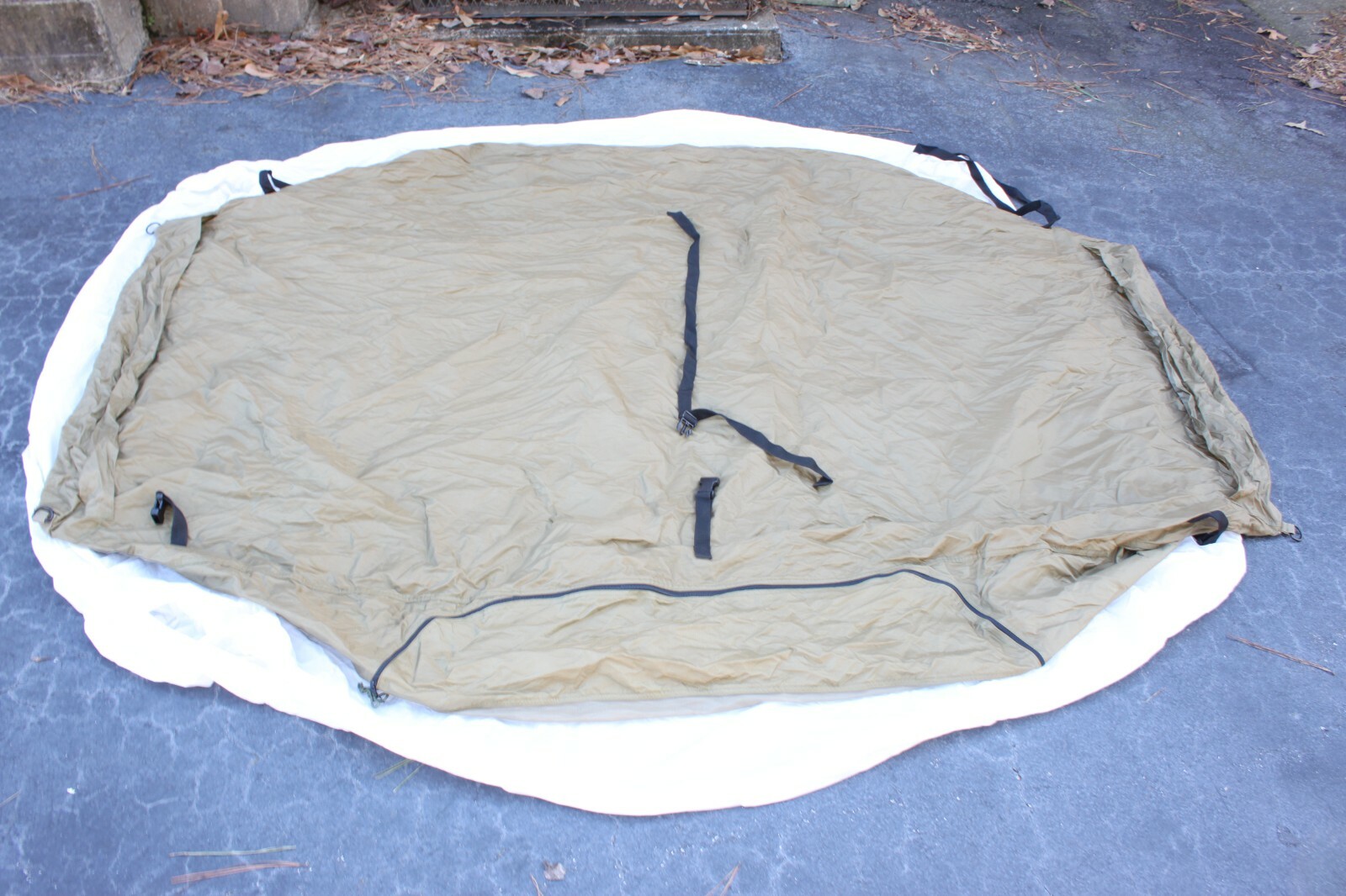 Netherlands Dutch Military Coyote Mosquito Net Single Dome Insect Repellent Tent