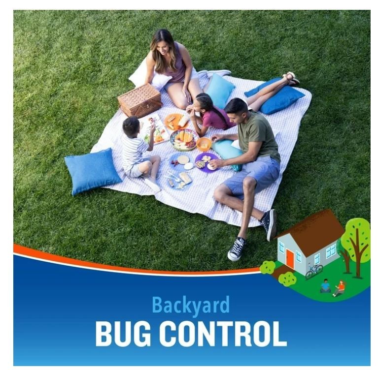 Cutter Backyard Bug Control Spray Concentrate, Fleas,Mosquito Repellent,32 fl oz