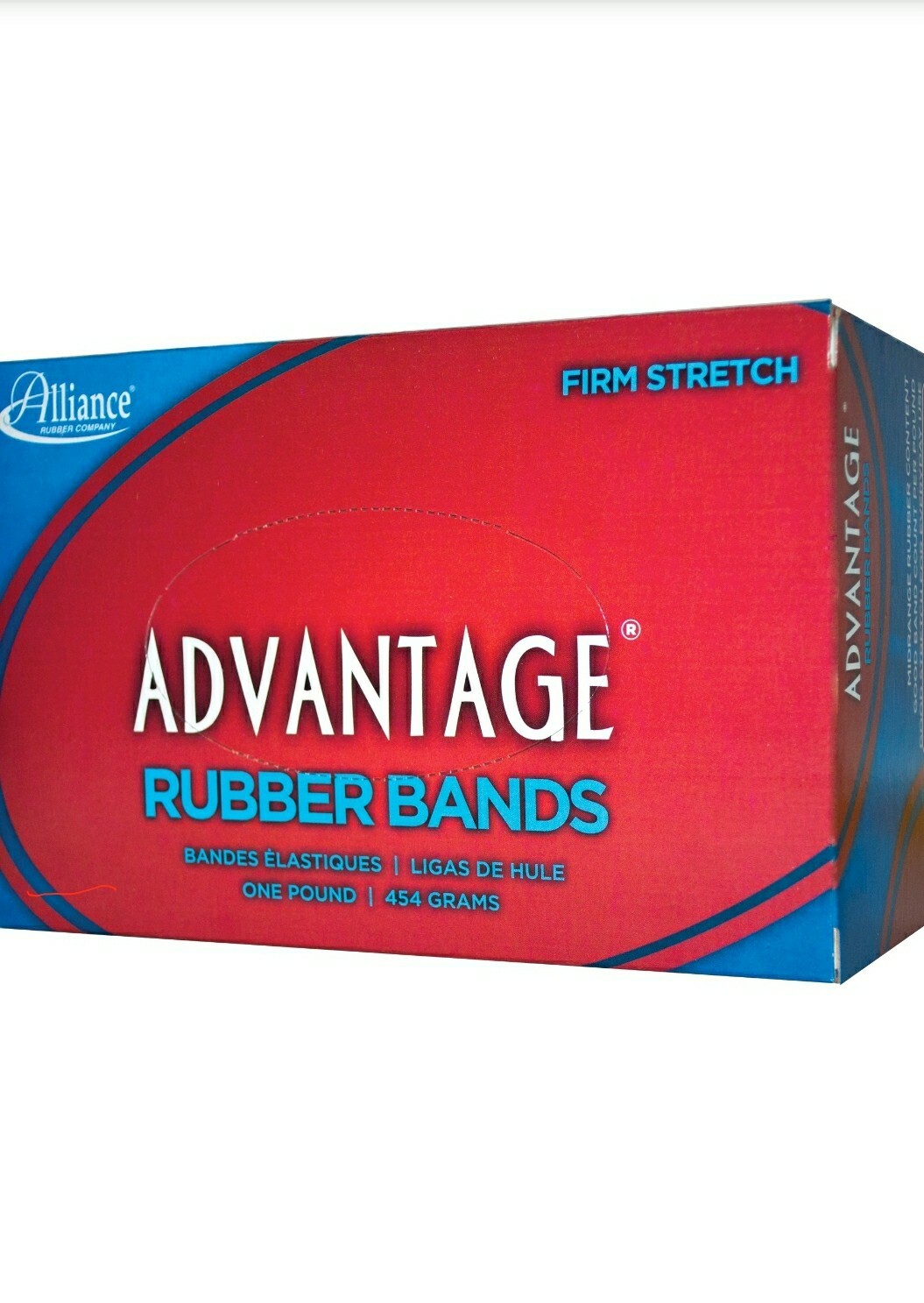 Alliance Rubber 26635 Advantage Bands 1 Pound 3 x 1/4 inches, Beige