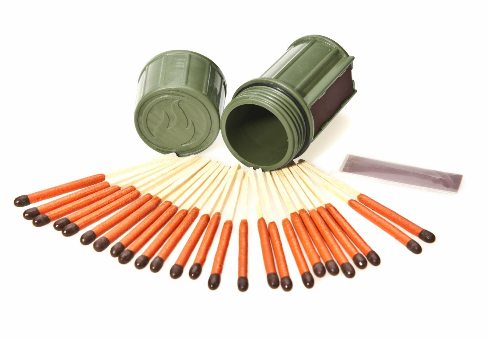 UCO Stormproof Match Kit with Waterproof Case, 25 Stormproof Matches and 3 St…