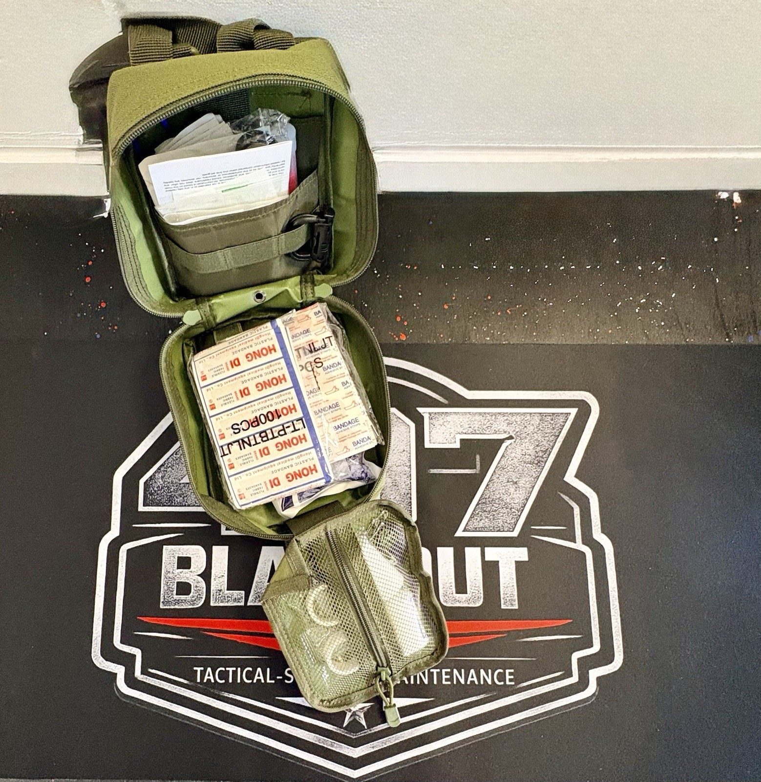 First Aid Kit Bag (407 BLACKOUT)