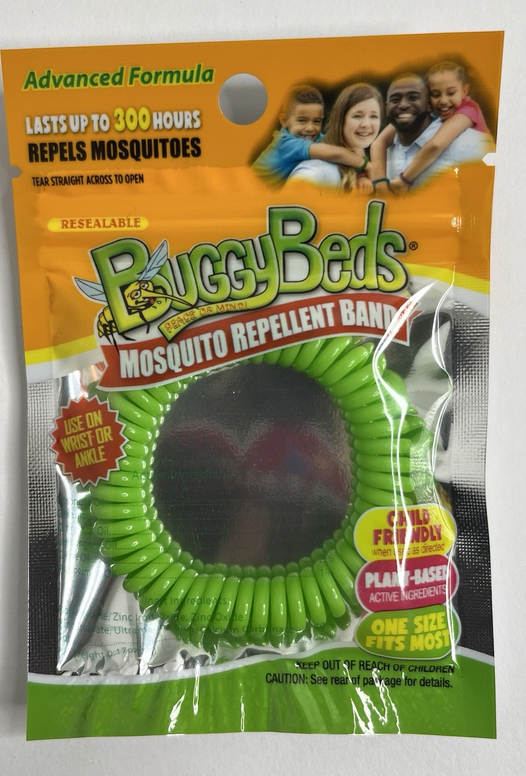 Buggy Beds Mosquito/Insect Repellent Band Wristbands Advanced Formula