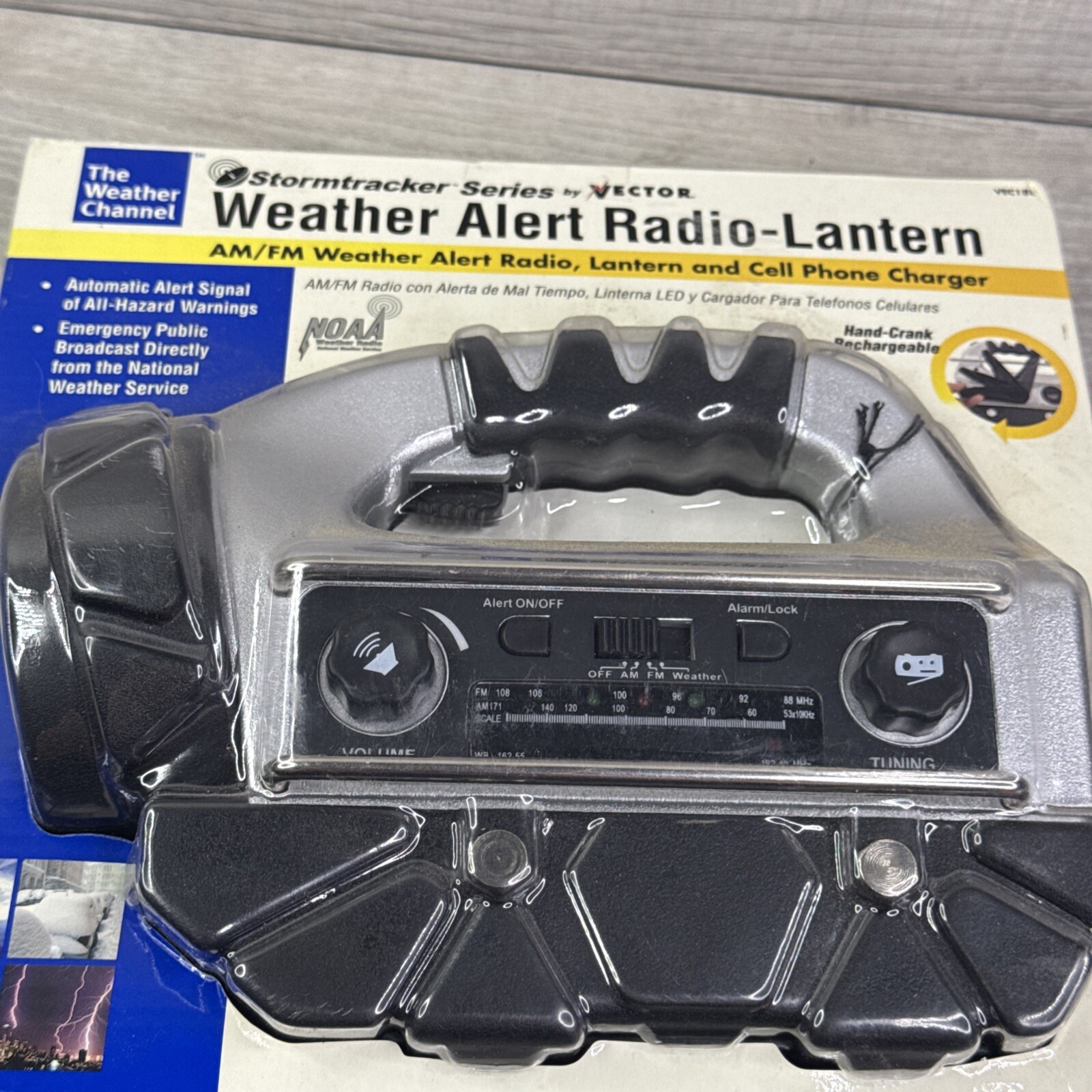 Vector Stormtracker VEC188 Weather Alert Radio Lantern NEW OUTDOOR SURVIVAL