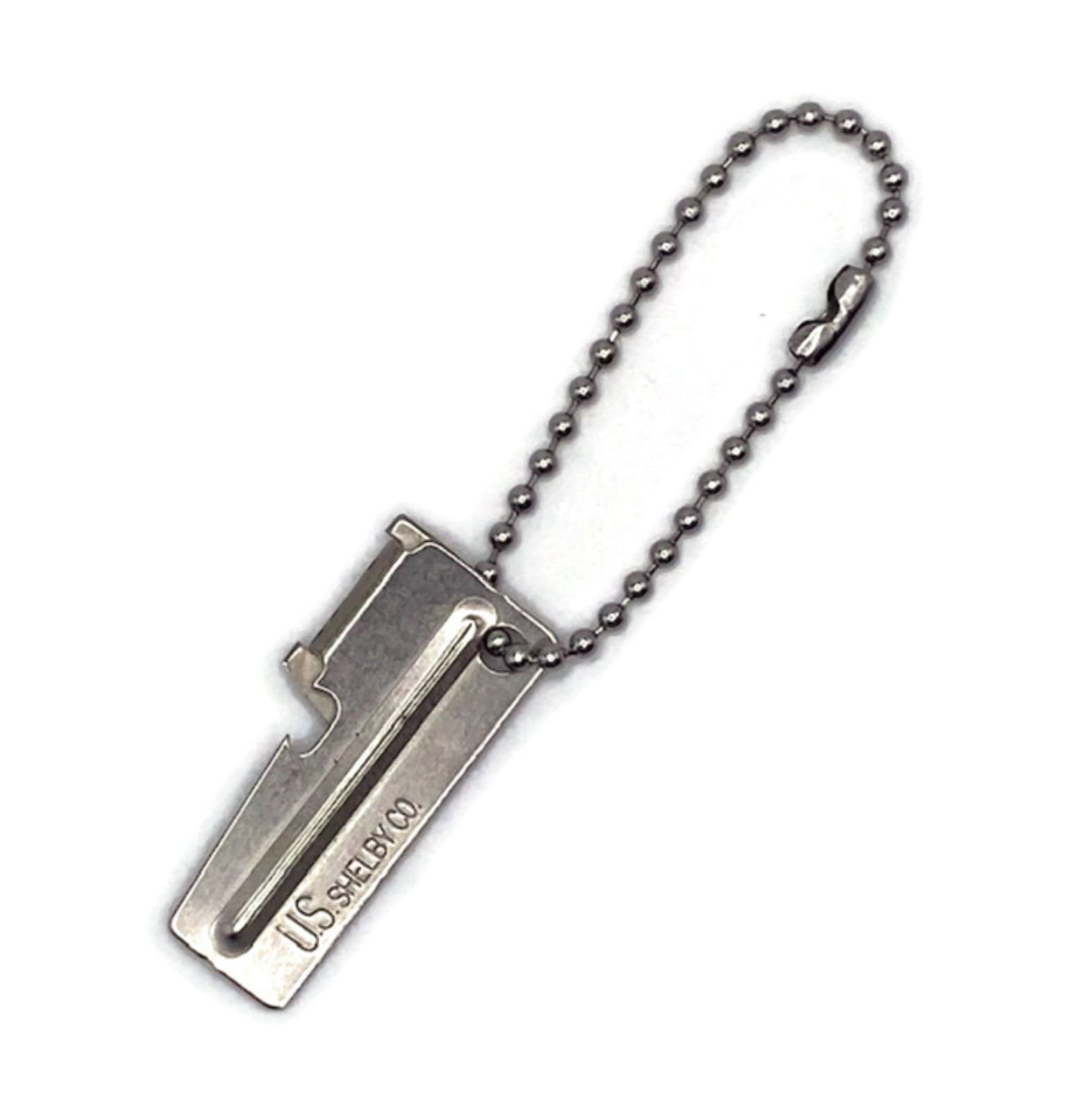 US Military Issue P38 Can Opener – US Military Issue 4.5″ Dog Tag Chain