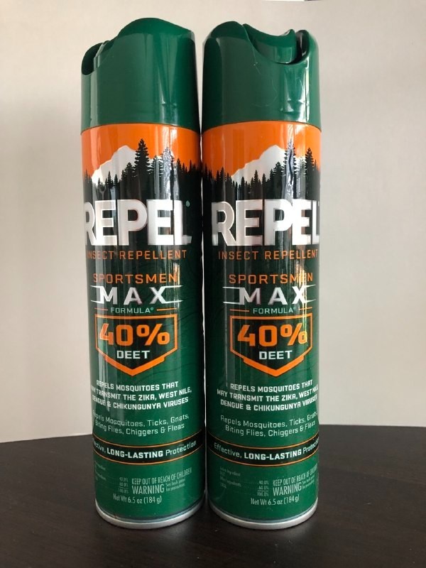 (LOT OF 2) Repel Insect Liquid Repellent Sportsmen Max Formula 6.5 oz