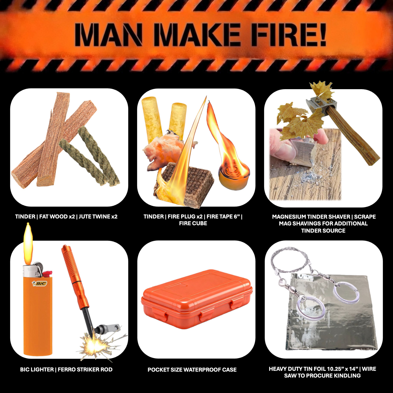 Emergency Survival Kit / Bug Out Bag / Tactical Backpack