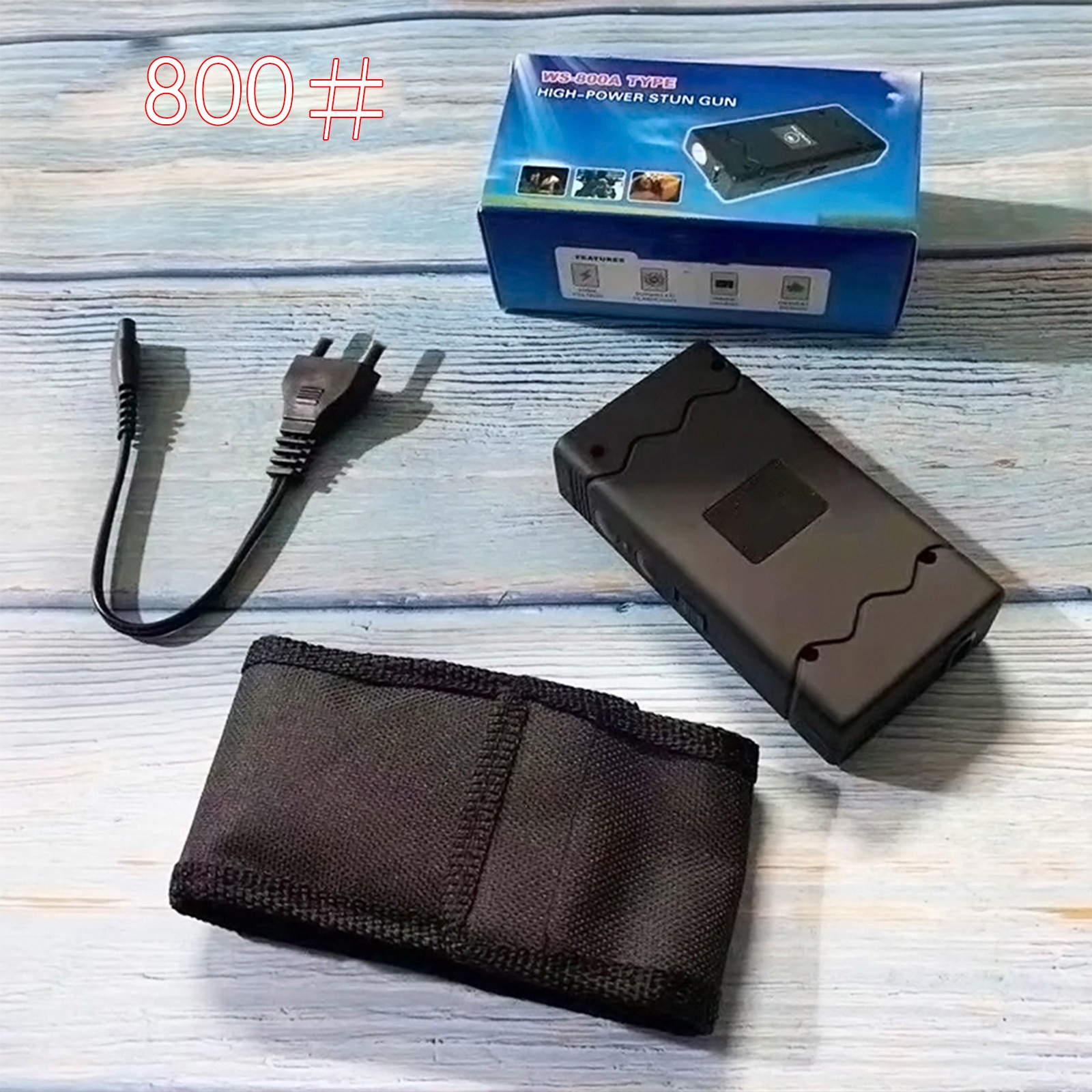 BLACK 801 380 BV Micro Stun Gun Self Defense Wholesale Lot