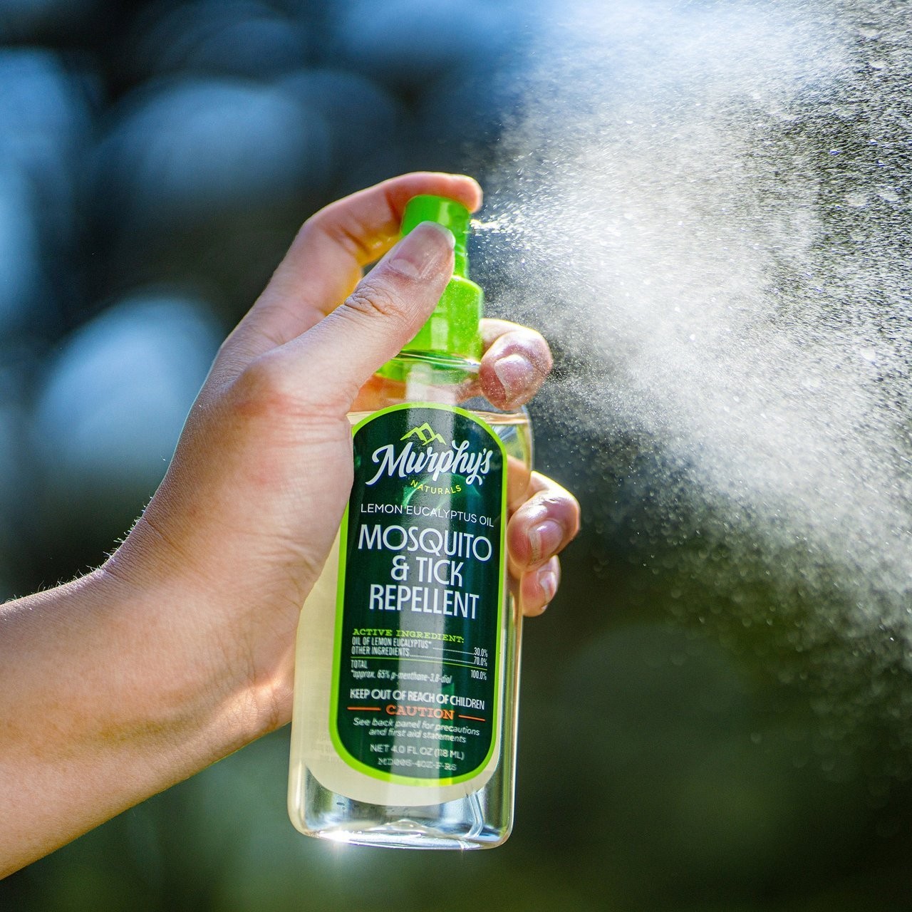 Murphy’s Naturals – Mosquito Tick Repellent Spray Lemon Eucalyptus Oil (3-Pack)