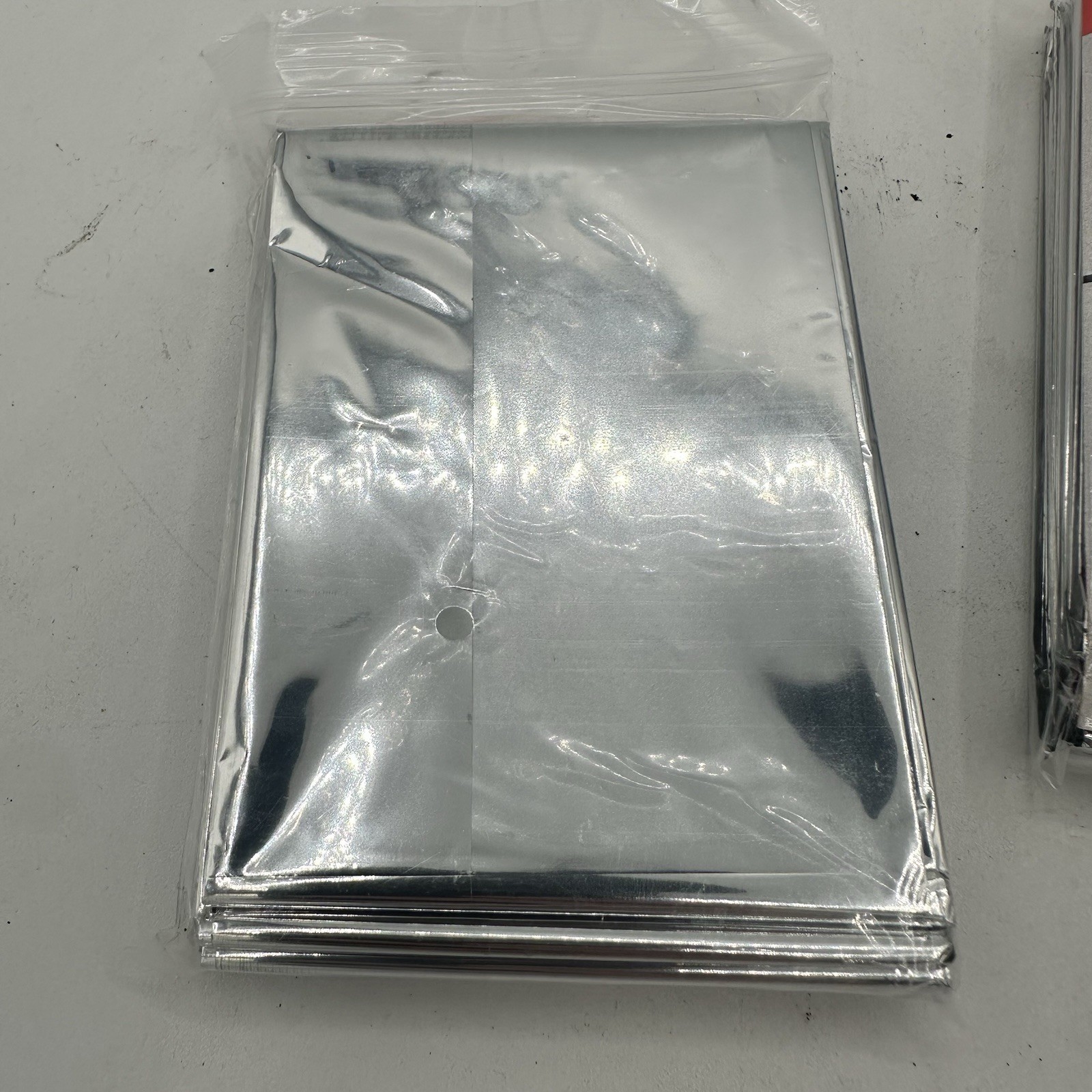 Emergency Blanket 5-Pack Emergency Survival Blanket Survival Silver 52”x82”