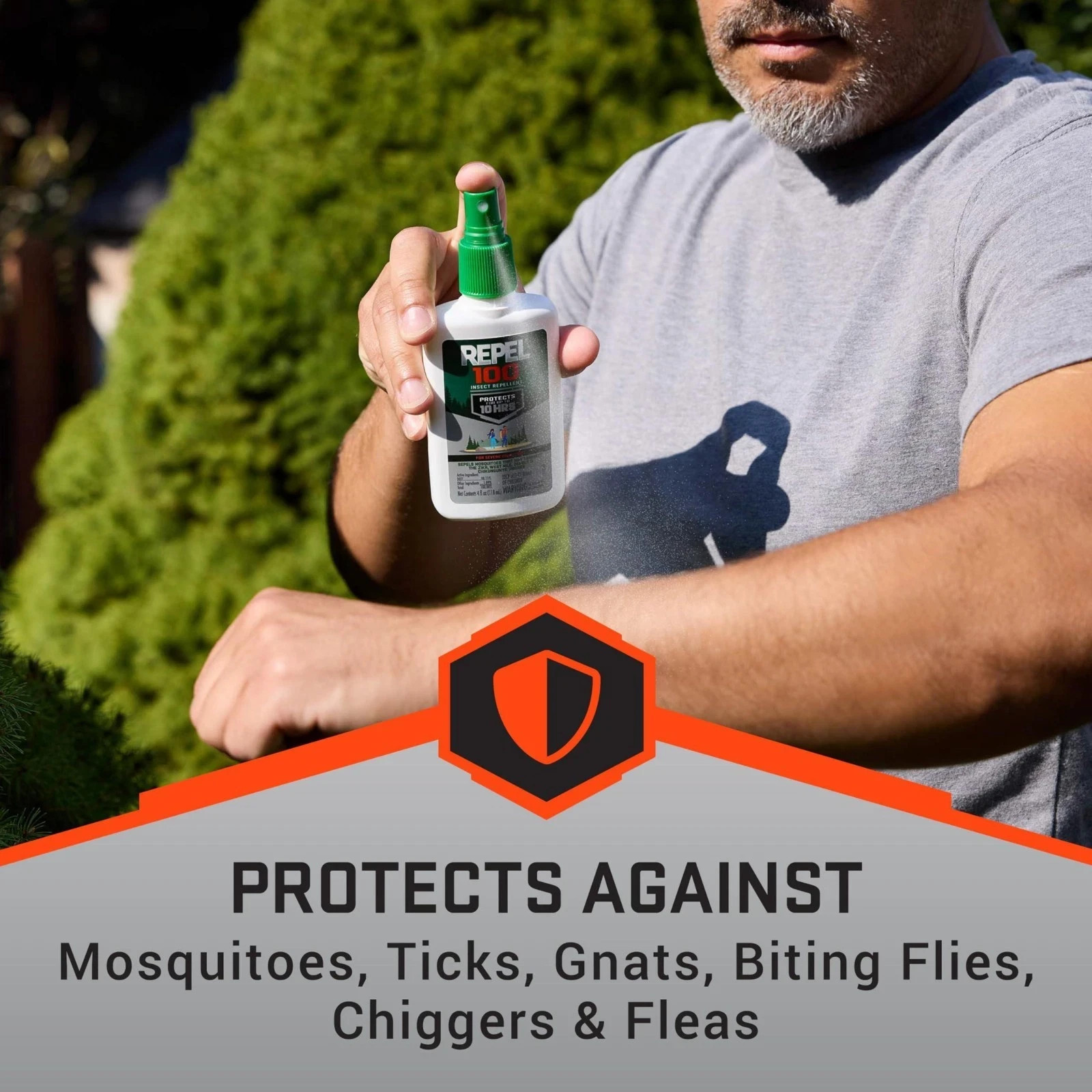 Repel 100 Insect Repellent 4 oz. – DEET Pump Spray 10Hr Mosquito Tick Protection