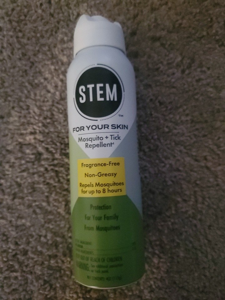 STEM Mosquito + Tick Repellent 6 Pack 40 oz Fragrance Free Non-Greasy.