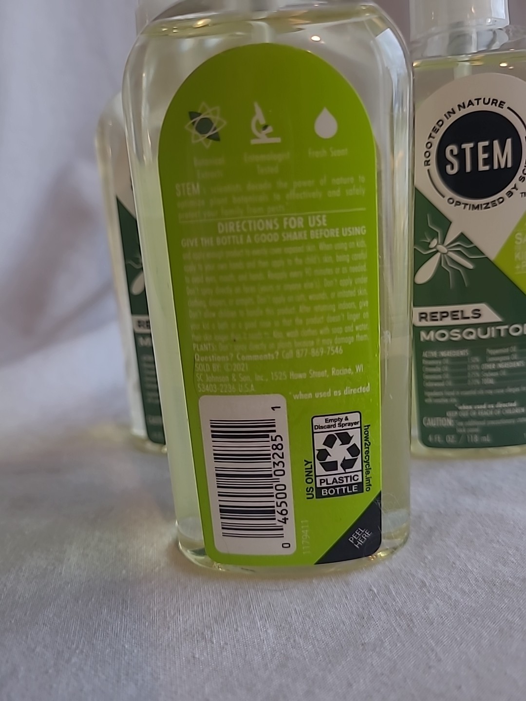 STEM Mosquito Insect Repellent Bug Spray with Essential Oil 4 oz Safe Kids& Pets