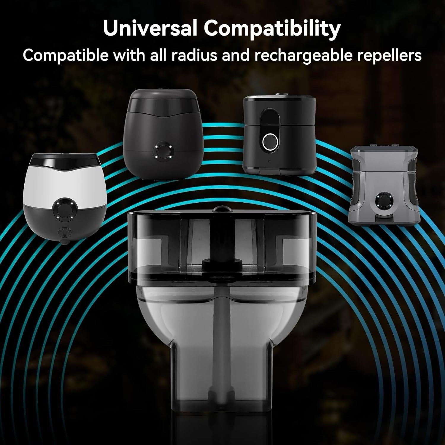 4Pack Patio Shield Mosquito Repeller Refills