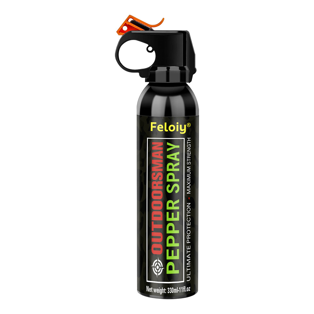 Feloiy Pepper Spray 11oz Powerful Stream Strongest Legal Formula