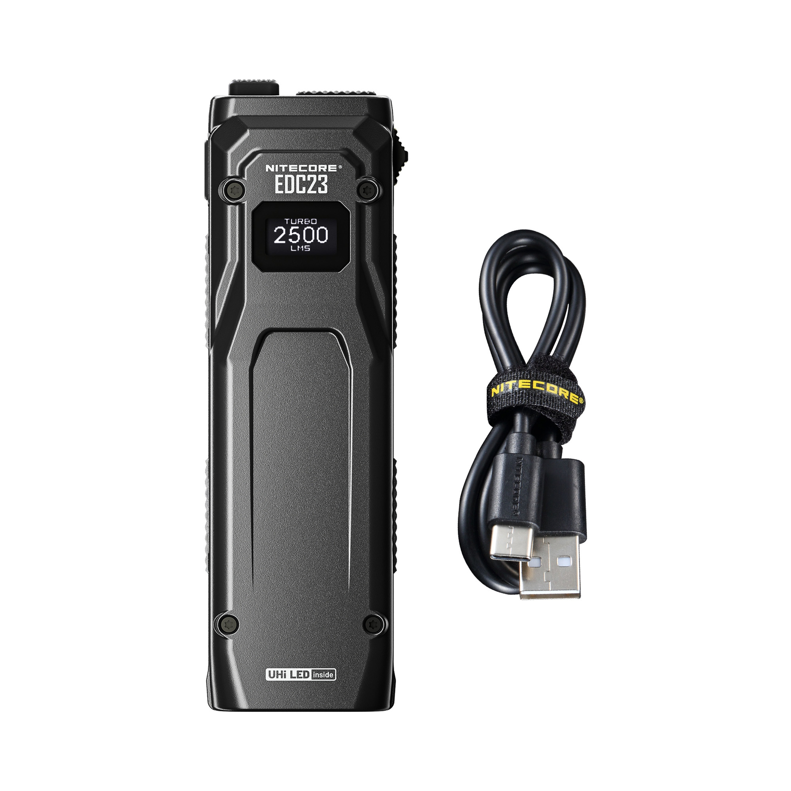Nitecore EDC23 2500 Lumen USB-C Rechargeable Ultra-Slim EDC Flashlight
