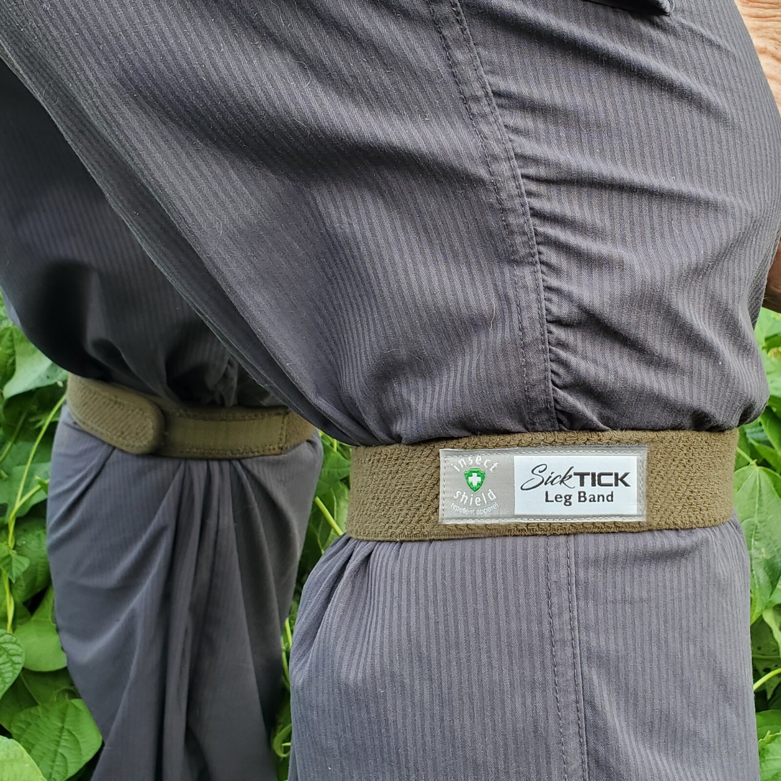 SickTick Tick and Chigger Repellent Leg Bands with InsectShield Technology