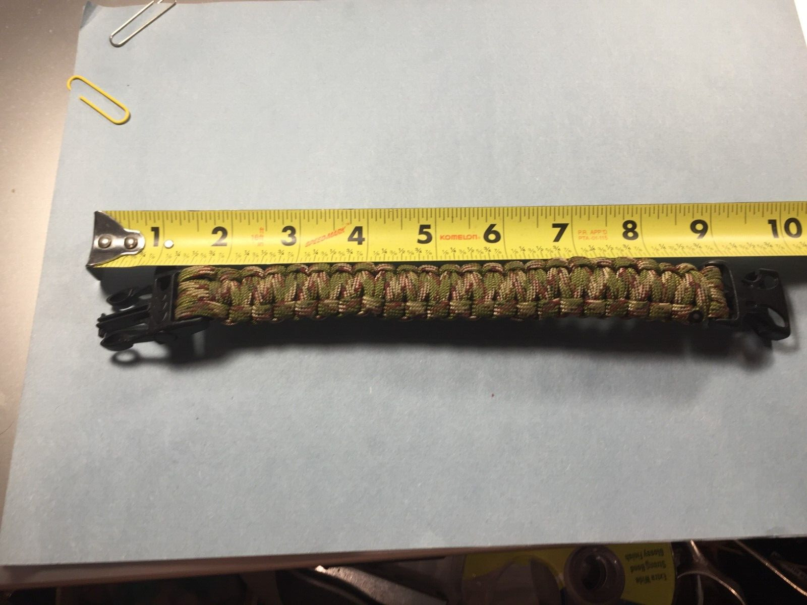 Paracord Wrist band – Military Survival (multi color)