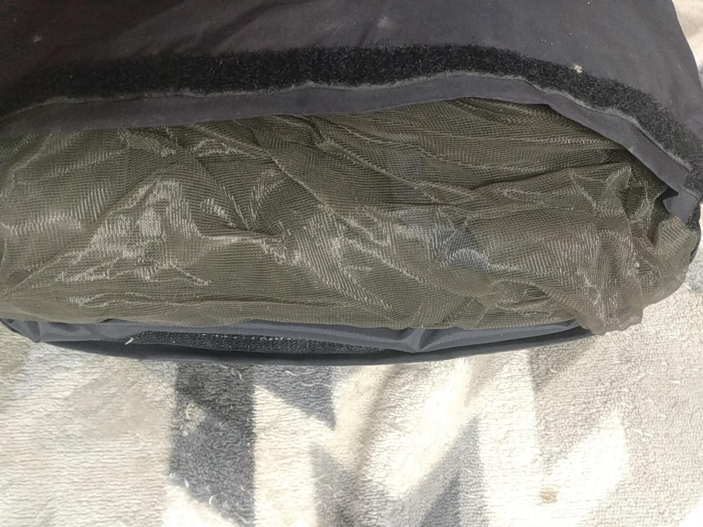 US Military Army Skeeta Tent Mosquito Net Cot Bed Half Tent Camping NOS