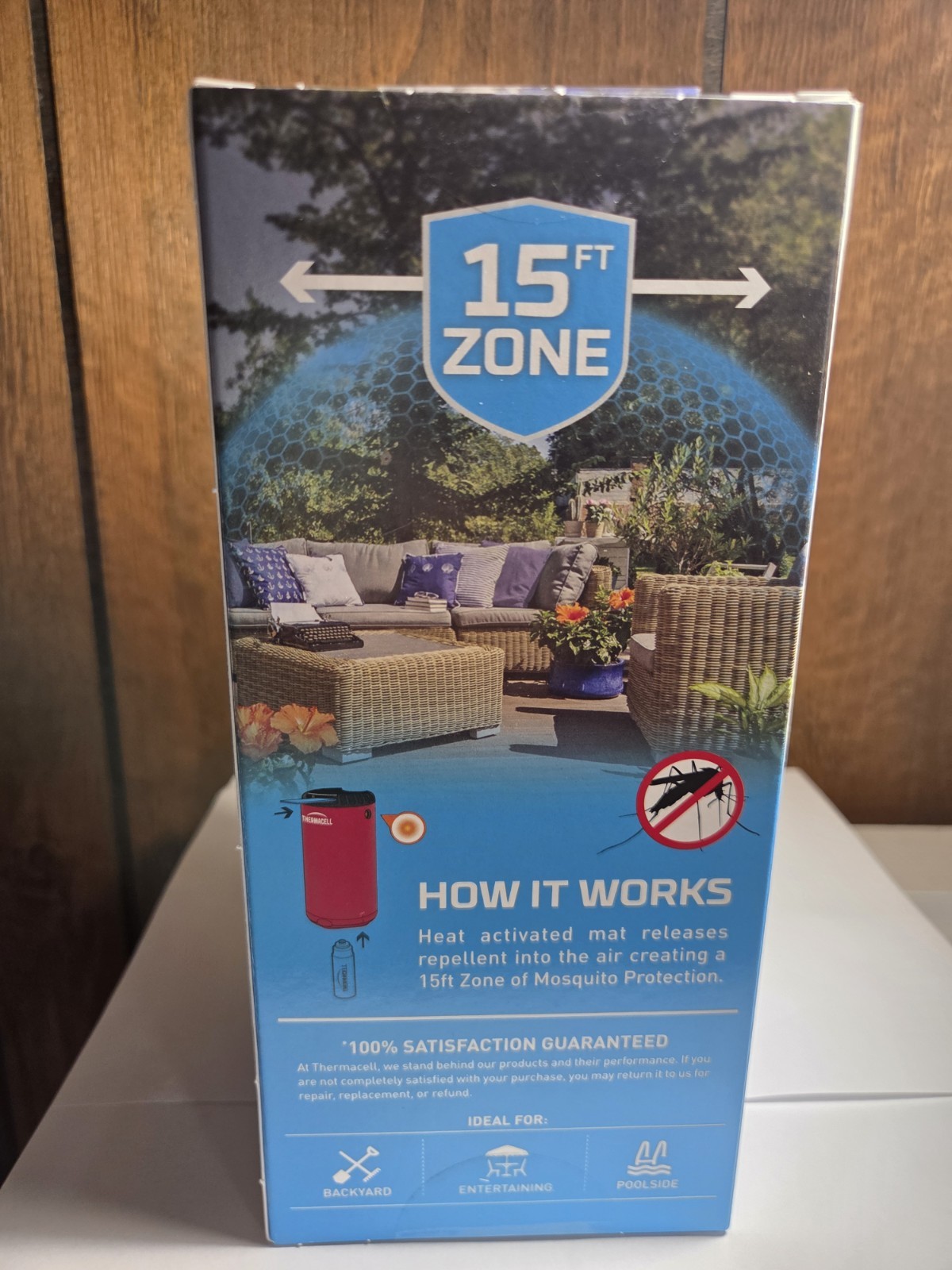Thermacell Patio Shield Lightweight Mosquito Repeller – Magenta