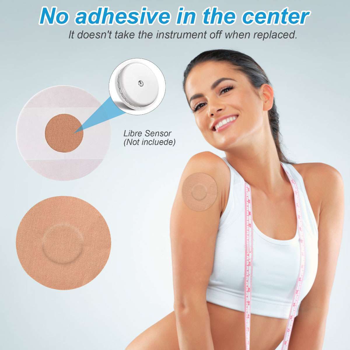 5-30 Packs For Freestyle Libre Sensor Covers Waterproof Adhesive Patches Sticker