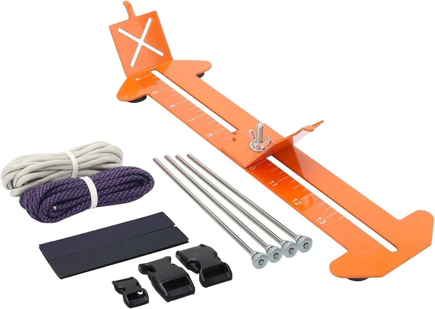 2 in 1 Paracord Bracelet Making Kit, Paracord Jigs and Tools, Adjustable Length