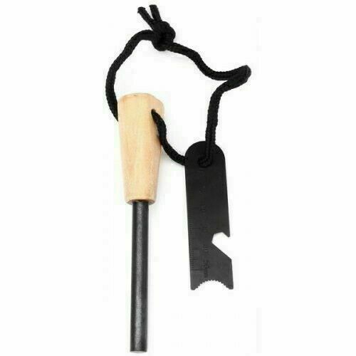 Fire Starter Flint Steel Striker Ferro Rod Waterproof Firesteel Camping Lighter