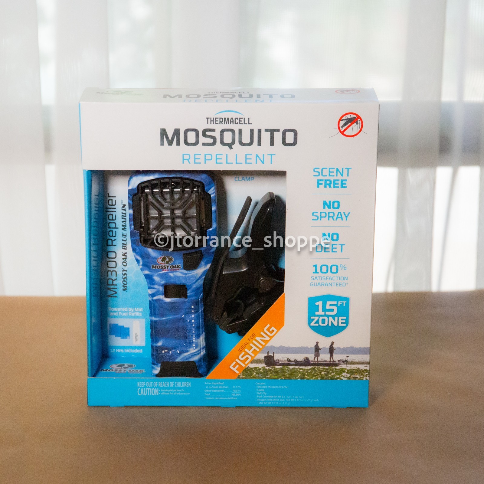 NEW ~ Thermacell MR300 Mosquito Repeller Repellent Device, Mossy Oak Camo 15ft