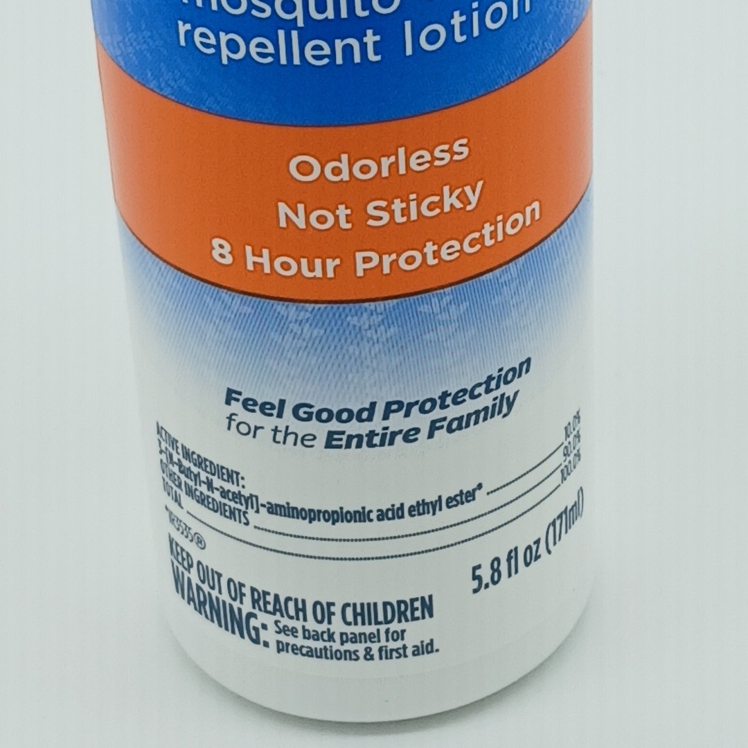 Zevo On-Body Mosquito & Tick Repellent Lotion ~ Odorless 5.8oz Pump Bottle