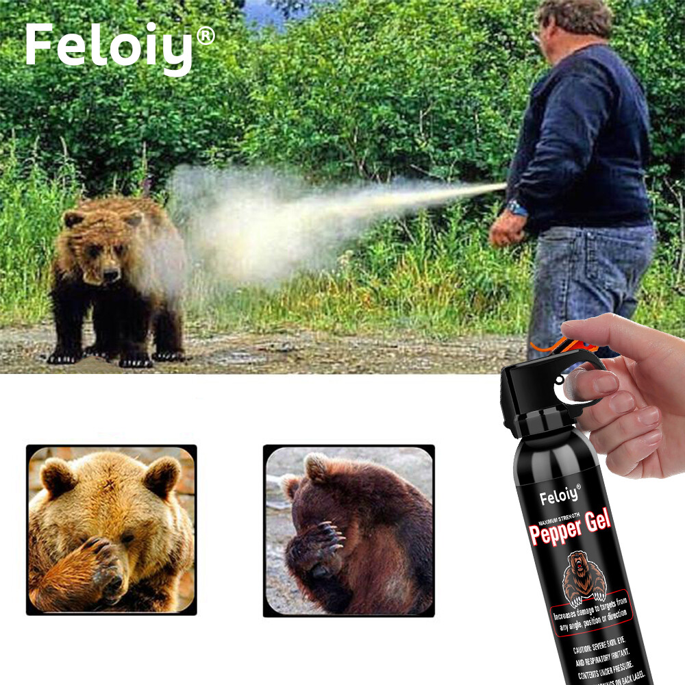 New Feloiy Maximum Strength 11 oz. Pepper Spray Self Defense