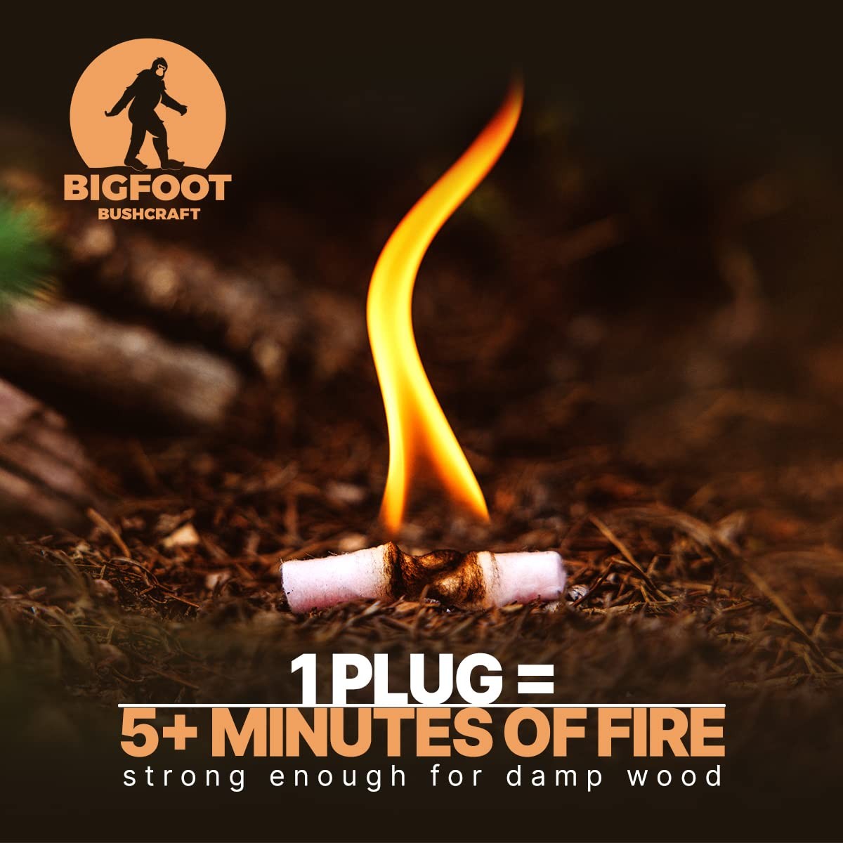 Complete Mini Fire Starting Kit Waterpoof Windproof 5+ Minute Burn Includes 16 F
