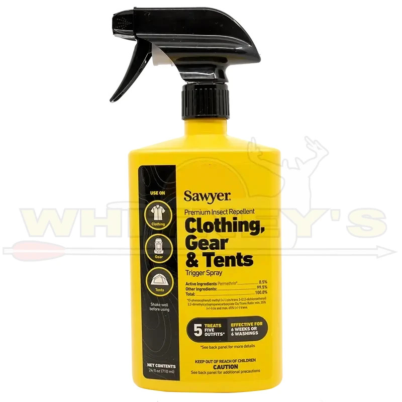 Sawyer Permethrin Clothing Insect Repellent – Spray Bottle – 24oz. – SP657
